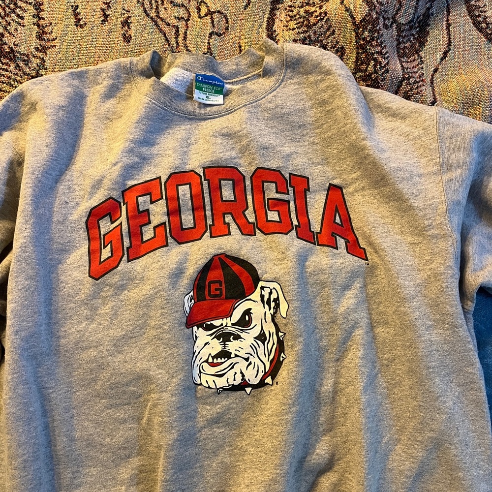 Champion Georgia Bulldogs Crewneck